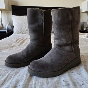UGG Gray Winter Boots